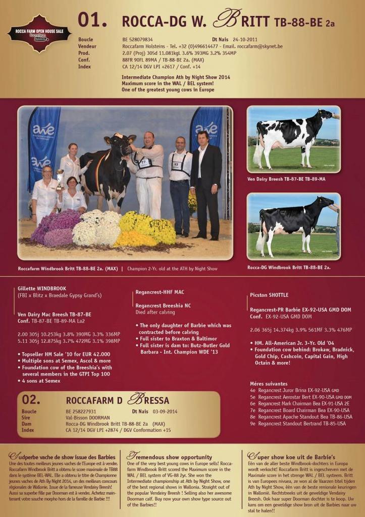 Datasheet for SOLD: Roccafarm Doorman Bressa